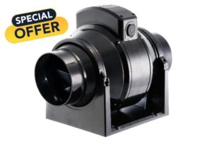 Manrose 100mm Standard Mixed Flow Fa