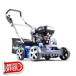 Hyundai 212cc Petrol Lawn Scarifier and Aerator