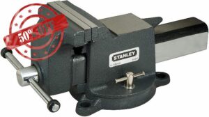 Stanley 183067 MaxSteel Heavy-Duty Bench Vice 125mm 5-inch