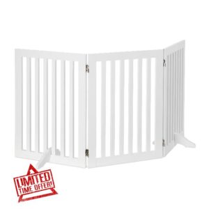 Relaxdays Wooden Safety Barrier