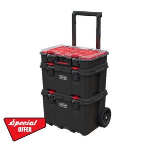 Keter Stack & Roll Heavy Duty DIY Tool Storage System