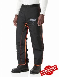 Oregon Chaps with Protective Chainsaw Apron