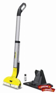 Karcher EWM 2 Cordless Floor Cleaner - Electric Wipe Mop for Efficient Mopping of Your Sealed Hard Floors