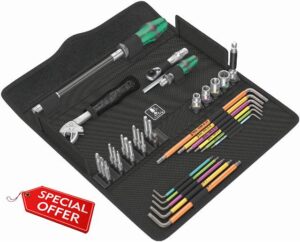 Wera 05134013001 Kraftform Kompakt F 1 screwdriving Tool Set for Window Builders