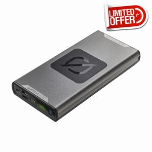 Goal Zero GZ22060 100 PD Powerbank 100 Wh 6400 MAh Powerful Flightsafe Compact USB-C PD AC Wireless Charge Pad Go Pro 17 Recharges Phone 10 Recharges Tablet 4 X Recharges Laptop 2 X Recharges