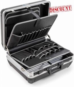 B&W SHARK tool case with POCKET tool storage system (HDPE case