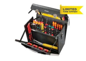 PARAT 5.471.000.031 33 Litre New Classic Fully Equipped All-Purpose Tool Bag - Black