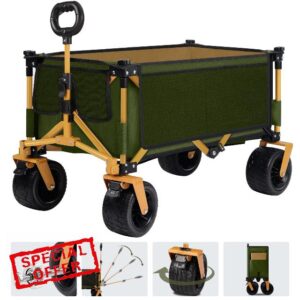 FEAHRZEUG Collapsible Beach Trolley Cart