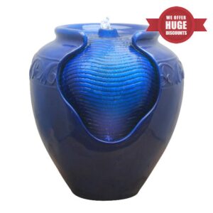 Teamson Home Garden Water Feature with Lights