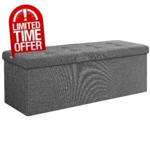 SONGMICS Storage Ottoman