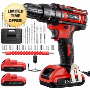 KUZUPRO Cordless Drill Driver 21V