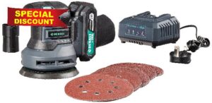 Amazon Brand Denali by SKIL 18 V (20 V Max) Sander Kit