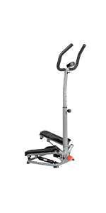 Sunny Health & Fitness Stair Stepper Machine with Handlebar – SF-S020027