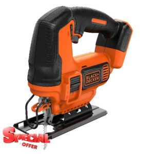 BLACK+DECKER 18 V Cordless Pendulum Electric Jigsaw