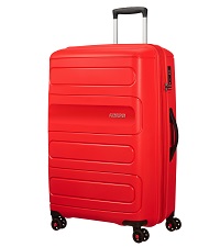 sunside;suitcase tsa; suitcase; large suitcase; big suitcase; hard suitcase