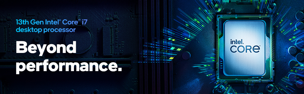 13th Gen Intel Core i7 desktop processor