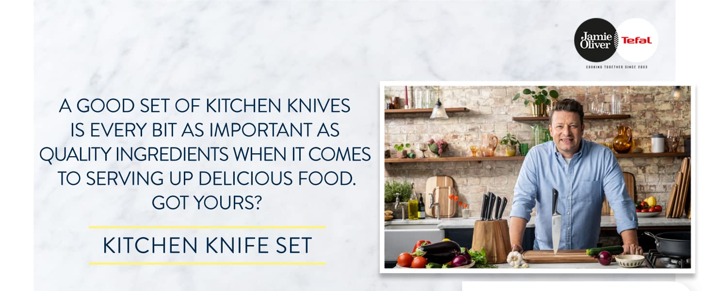 Jamie Oliver Kitchen Knives Set
