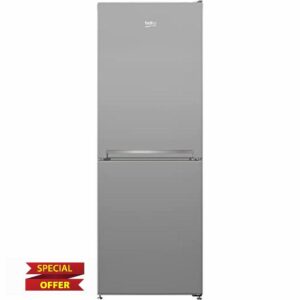 Beko 213 Litres 50/50 Freestanding Fridge Freezer - Silver            [Energy Class A+]