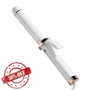 T3 Curl ID 32 mm Digital Ceramic Curling Iron with Smart Touch Interface & Interactive HeatID Technology for Automatic Heat Setting Personalization - Shiny Smooth Curls that Las