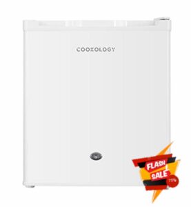 Cookology MFR42LK Small Table Top Mini Countertop Fridge 42 Litre Capacity