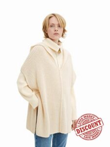 TOM TAILOR Ladie's Poncho Cape with Hood