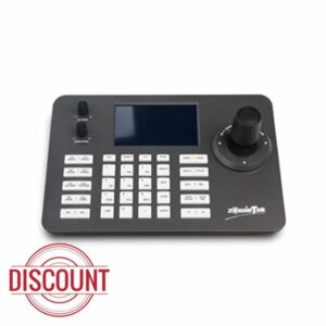 Zowietek PTZ Camera 4D Joystick Controller PoE| PTZ Network Keyboard | 5 Inch LCD Screen | Decoding H.264 and H.265 | Compatible with Dome Security IP Camera