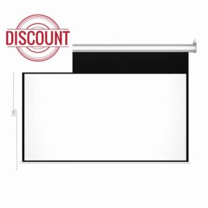 Motorized Projector Screen With Remote Control