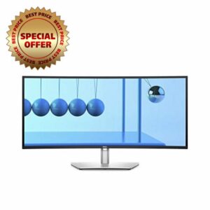 Dell U3421WE UltraSharp USB-C 34 Inch WQHD (3440x1440) Curved Monitor