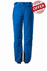 Killtec Men's Ksw 58 Mn Ski Pnts Ski trousers/functional trousers with edge protection and snow guard