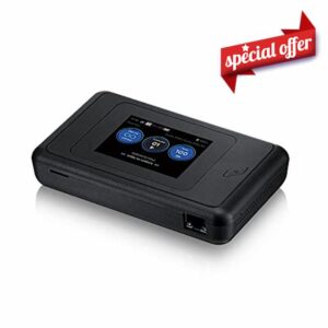 Zyxel 5G NR 2 Gbps Mobile WiFi | Share Dual-Band AX1800 WiFi 6 to 16 Devices | All-Day Battery Life | Quick Charge 2.0 |Plug and surf | Support USB-C & LAN [NR2101] Brand