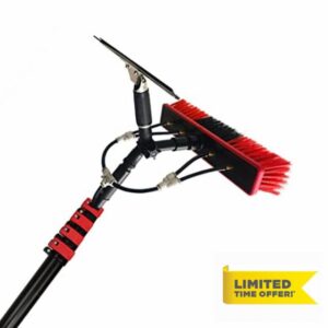 VIIPOO Water Supply Pole for Window Glass