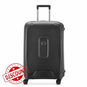 DELSEY PARIS - MONCEY - Medium Rigid Suitcase - 69x47x28 cm - 73 liters - M - Black