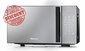 Hisense 700 Watts 20 Litre Black Digital Solo Microwave Oven With 800W Grill H20MOMBS4HGUK Automatic Defrost