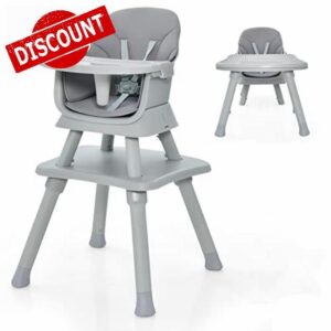 GYMAX 6 in 1 High Chairs