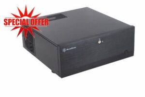 SilverStone Technology SST-GD07B-C - Grandia HTPC ATX Computer Case
