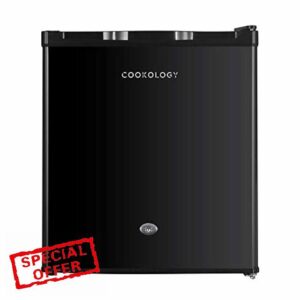 Cookology MFR42LK Small Table Top Mini Countertop Fridge 42 Litre Capacity