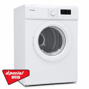 Montpellier MVSD7W Freestanding 7kg Vented Sensor Tumble Dryer - White            [Energy Class C]