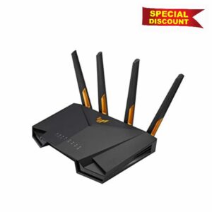 ASUS TUF Gaming AX4200 Dual Band WiFi 6 Extendable Gaming Router