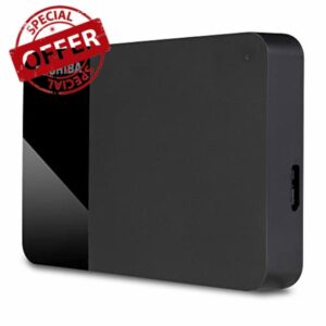 Toshiba 4TB Canvio Ready – 2.5 inch Portable External Hard Drive with SuperSpeed USB 3.2 Gen 1