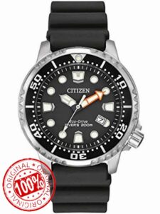 Citizen Men's Promaster Diver Solar Powered Watch with Rubber Strap