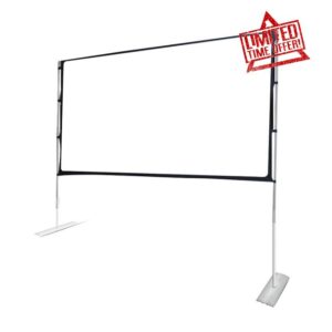Video Projection Screens with Stand Foldable Portable Movie Screen
