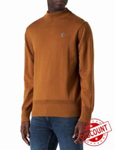 G-STAR RAW Men's Premium Core Mock Neck Knitted Pullove