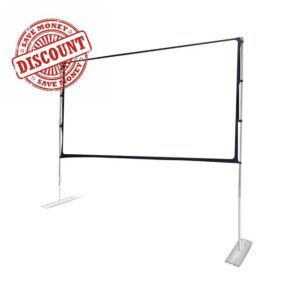 ideo projection screens With Stand Foldable Portable Movie Screen