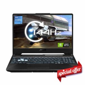 ASUS TUF F15 FX506HC 15.6" 144Hz Full HD Gaming Laptop (Intel i5-11400H