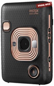 instax mini LiPlay 2-in-1 hybrid instant photo camera and printer with 2.7 inch LCD screen