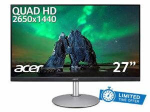 Acer CB272Usmiiprx 27 inch Quad HD Monitor (IPS Panel
