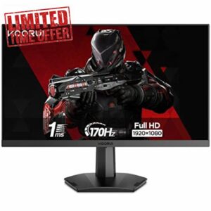 KOORUI 24.5 Inch FHD Gaming Monitor