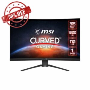 MSI G322CQP 31.5 Inch WQHD Curved Gaming Monitor - 1000R 2560 x 1440 VA Panel