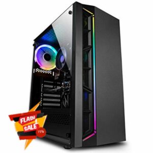 Vibox I-39 Gaming PC - Quad Core AMD Ryzen 3200G Processor - Radeon Vega 8 Graphics - 16GB RAM - 1TB HDD - 240GB SSD - Windows 11 - WiFi