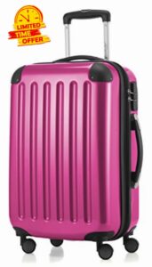 HAUPTSTADTKOFFER - Alex - Carry on luggage On-Board Suitcase Bag Hardside Spinner Trolley 4 Wheel Expandable